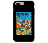 Colorful Barcellona Spagna Parco Gaudí & Sagrada Familia Viaggi Custodia per iPhone 7 Plus/8 Plus