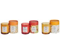 COLORFUL BARREL Set di 3 Candele Profumate Cera di Soia Note fruttate