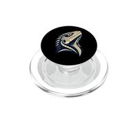 Colorful Bearded Dragon Face Reptile Animal Lover PopSockets PopGrip per MagSafe