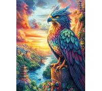 Colorful Bird in Magical Forest Puzzle 300 Pezzi Collezione Multicolore Premium Magical Accompany Fairy Tale Paesaggi Classici Per Amanti Del Puzzle Regalo Natale E Festa Aziendale Per Colleghi 300 P