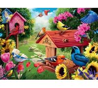 Colorful Birds Jigsaws - Poster Artistici Da Parete - Puzzle Per Adulti E Adolescenti - Giochi Per Ridurre Lo Stress In Famiglia - 1000 Pezzi Puzzle Gifts - Kw518Zk