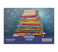 Colorful Book Pile Well Made Cardboard Pieces Excellent for Brain Exercise, Memory Improvement And Mental Relaxation at Home 52x38cm/1000pcs