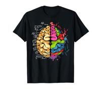 Colorful Brain Science Neuroscience Neurologist Chemistry Maglietta