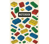 Colorful Building Blocks Notebook - Grid Paper - 160 Pages