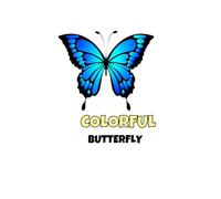 Colorful Butterfly : Easy Butterfly Patterns for Creativity: 50 Whimsical Designs, Relaxing Patterns & Fun Facts for Kids & Adults