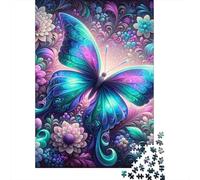 Colorful Butterfly Garden Jigsaw Puzzle Impossibili 1000 Pezzi Decorazione Per La Casa. Giochi Rilassamento E Intelligence Per Adulti E Ragazzi Da 14 Anni 70x50cm/1000pcs