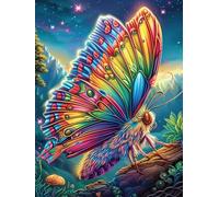 Colorful Butterfly in Magical Forest Puzzle 1000 Pezzi Venezia Per Adulti Accompany Fairy Tale Animal Cartone Spesso Non Sbiadisce Per Decorazione Soggiorno Da Passatempo Con Poster E Colla Inclusi 30