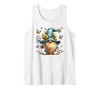 Colorful Butterfly Summer GNOME Graphic for Women Spring Canotta