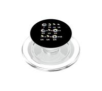 Colorful Calcio Frazioni Matematica Apprendimento PopSockets PopGrip per MagSafe
