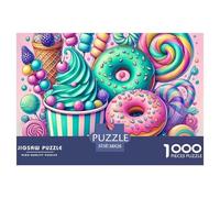 Colorful Candy Assortment Durable Interlocking Pieces Fun Hobby for Spare Time, Evenings, Weekends And Holiday Breaks 38x26cm/1000pcs