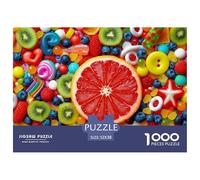Colorful Candy Fruit Well Made Cardboard Pieces Excellent for Brain Exercise, Memory Improvement And Mental Relaxation at Home 52x38cm/1000pcs