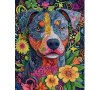 Colorful Canines: A 500-Page Mandala Dog Coloring Book for Children, Adults, and Teens.: A Huge Dog Mandala Coloring Book for Children, Adults, and Dog Lovers Everywhere.