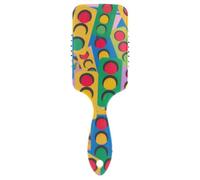 Colorful Cartoon Cute Signal Light friendly spazzola di massaggio per la crescita dei capelli Progettato bagnato asciutto spazzola per capelli lunghi con manico ergonomico cepillo anti crespo para