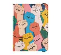 Colorful Cartoon Pugno In Pelle passaporto libro titolare per viaggio Vaccino Card Holder Cover Combo Viaggio Passaporto Portafoglio per gli uomini Impermeabile