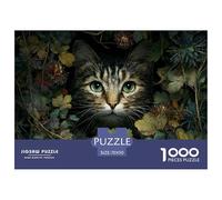 Colorful Cat Puzzle 1000 Pezzi Idea Regalo Uomo E Donna Immagine Dipinta, Intrattenimento Creativo Per Adulti E Bambini A Partire Da 12 Anni70x50cm/1000pcs
