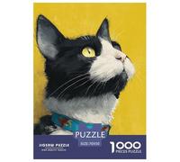 Colorful Cat Puzzle 1000 Pezzi Idea Regalo Uomo E Donna Immagine Dipinta, Intrattenimento Creativo Puzzle Classico Per Adulti E Bambini Dai 14 Anni70x50cm/1000pcs
