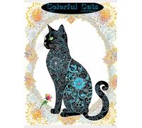 Colorful Cats: Coloring Book part 1