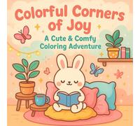Colorful Corners of Joy: A Cute & Comfy Coloring Adventure