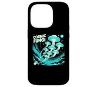 Colorful Cosmic Mushrooms Galaxy Universe Cosmos Fungi Custodia per iPhone 14 Pro
