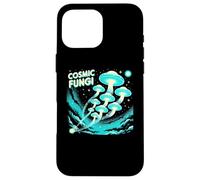 Colorful Cosmic Mushrooms Galaxy Universe Cosmos Fungi Custodia per iPhone 16 Pro Max