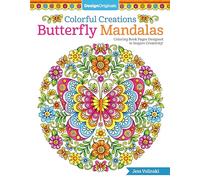 Colorful Creations Butterfly Mandalas: Coloring Book Pages Designed to Inspire Creativity!