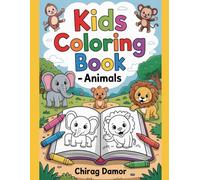 Colorful Creatures: A Fun Animal Adventure: A Playful Coloring Book for Kids Aged 3 to 6