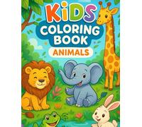 Colorful Creatures: A Fun Animal Coloring Adventure: Perfect for Kids Aged 4 to 8 - Let Imagination Soar!