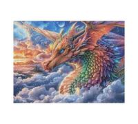 Colorful Dragon Galaxy Sky Puzzle 500 Pezzi Gioco Creativo Per Ragazzi Happy Time Intelligenza Educativa Rompicapo Idea Regalo Per Figlio A Natale E Compleanno 500 PCS