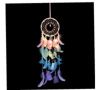 Colorful Dream Catcher Con Il Regalo Del Mestiere Ornamento Decorazione Piume Bead Luce 'automobile Della Parete Della Casa Camera Hanging