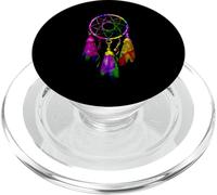 Colorful Dreamcatcher Feathers Native Tribal PopSockets PopGrip per MagSafe