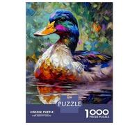Colorful Duck Painting 1000 Pezzi Bundle Puzzle Puzzle Cartone Extra Spesso - Preferito Dai Collezionisti, Relax Mentale, Pause Ufficio, Viaggio E Regali Festivi 38x26cm/1000pcs