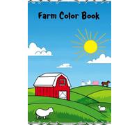 Colorful Farm Theme Coloring Book