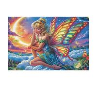 Colorful Feather Phoenix Puzzle 1000 Pezzi Rompicapo Creativo Artistico Cloud Moon Wave Stimolo Della Creatività Attività Per Il Tempo Libero Regalo Per Persone Creative 1000 PCS