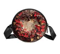 Colorful Feathers - Borsa a tracolla da donna, casual, multifunzionale, leggera, con tracolla regolabile, per escursionismo, shopping, uso quotidiano, Multi 14 , 7x1.8 in