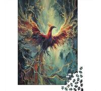 Colorful Fenice with Spread Wings 38x26cm/1000pcs - Puzzle Per Adulti GioGattotolo Fai-da-te