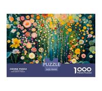 Colorful Flower Garden Reliable Paper Construction Excellent Hobby for Unwinding After Work And Reducing Daily Tiredness 70x50cm/1000pcs