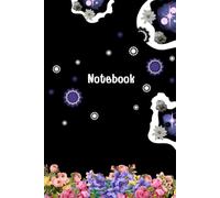 Colorful Flower of the Moon Notebook.: 120 White pages, Size ( 6*×9 " )