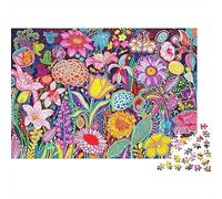 Colorful Flowers Puzzle 1000 Pezzi Materiale Riciclabile Various Bloom Puzzle for Adultos Ottima Idea Regalo Divertente Family Tempo di Gioco Attività 70x50cm/1000pcs