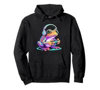 Colorful Frog Gaming con Cuffie Controller Gamer Felpa con Cappuccio