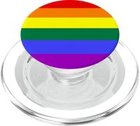 Colorful Gay Pride Flag Rainbow Colors Lesbian Gay Rights PopSockets PopGrip per MagSafe