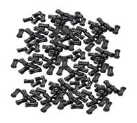 Colorful glass beads, 50 pieces jewelry accessories, 8mm craft beads with smooth polished feature, phone chain, jewelry making with shiny finish, craft for kids teens, diy for adults workshop