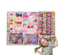 Colorful Hair Accessories | Multicolor Ties Little Girls Set
