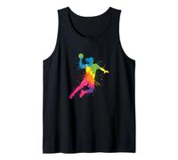 Colorful Handball Enthusiast Design for Sports Lovers Canotta