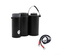 Colorful Hard Case for per shark Chillpill FA022 Portable Colorful(black) | Detachable design, custom storage layout, fits FA022 model, per durable per pla build, compact travel size