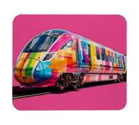 Colorful High Speed Rail Train Mouse Pad Comodo Tappetino per Mouse Morbido Mousepad per Laptop Computer Gaming 25X30Cm