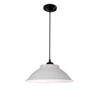 Colorful Home Chandelier, Aluminum Pendant Lamp, Personalized Middle Hanging Light, Minimalist Nordic Lighting Fixture for Kitchen, Bedroom, Dining Room, Restaurant(White)