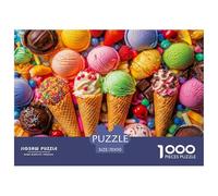 Colorful Ice Creams Securely Fitted Pieces Suitable for Long Hour Relaxation, Brain Training And Personal Leisure Time 70x50cm/1000pcs