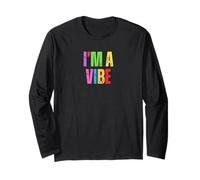 Colorful I'm A Vibe Energia positiva Maglia a Manica