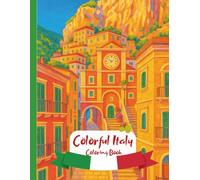 Colorful Italy.: Coloring Book