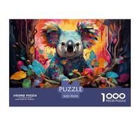 Colorful Koala Art Thick Sturdy Cardboard Excellent Brain Game, Suitable for Improving Mental Flexibility And Focus 70x50cm/1000pcs
